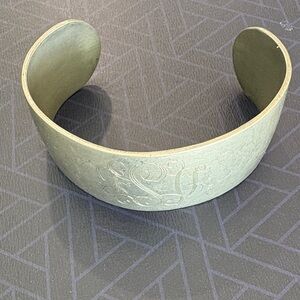 Elegant Silver Cuff Bracelet